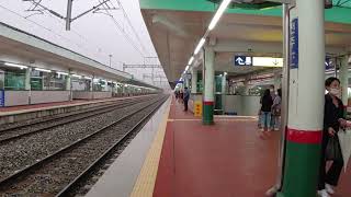 KTX 43호기 #720열차 전주역 진입