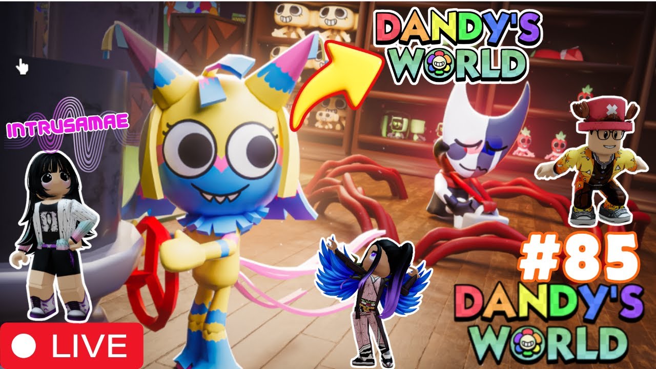 [ 🧭 Dandys World 🏃‍♀️🏃‍♂️🧭] Jogando com inscritos 85#dandysworld # ...