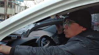 2014투싼지넷2채널FHD블랙박스공임작업