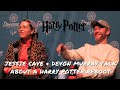 Devon murray  jessie cave react to what miriam margolyes said  talk about a harry potter reboot