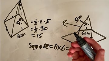 How to Find the Surface Area of a Pyramid