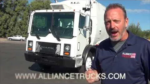 Alliance Trucks - 2005 Mack MR McNeilus Rear Loader