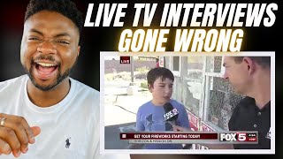 🇬🇧BRIT Reacts To FUNNIEST LIVE TV INTERVIEWS GONE WRONG!