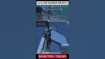 Close range fight tips/tricks | PBGMI/PUBG #shorts #bgmi 