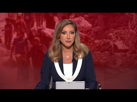متظاهرون يهتفون ضد نتنياهو خلال كلمة ويتكوف وسط تل أبيب