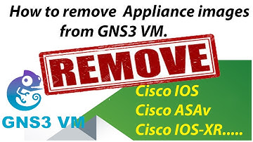 How to remove old Appliance image from GNS3 VM