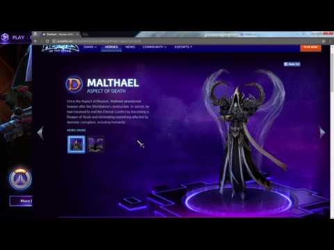 Heroes of the Storm - New Hero Announcement: Malthael!