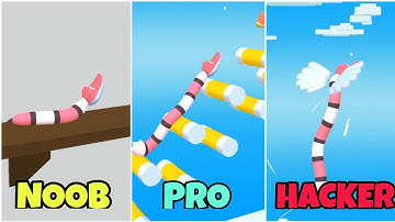 NOOB vs PRO vs HACKER in Gravity Noodle