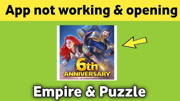 Empires & Puzzle  Game not working & opening Crashing Problem Solved