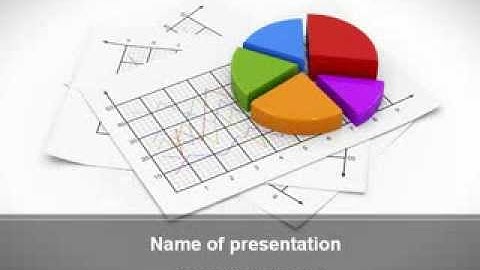 Pie Diagram PowerPoint Template by PoweredTemplate.com