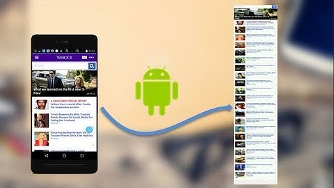 How to get full webpage screenshot in any Android Smartphones