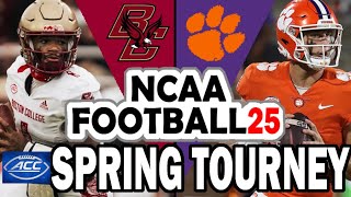 Boston College at Clemson - ACC Spring Tournament Round 1 (NCAA 25)