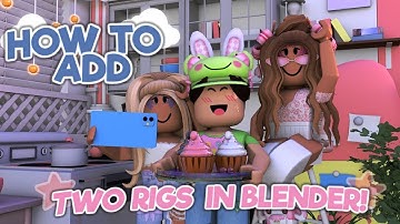 How to add Multiple Rigs to your GFX in Blender 2.8+ !