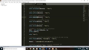 PHP - Strings e Criptografia