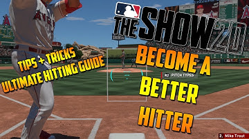 How To Become A Better Hitter In MLB The Show 20 (MLB The Show 20 Hitting Guide and Tips)