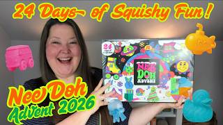NEE DOH Squishy Advent Calendar 2026 🎄 FULL UNBOXING! | 24 Days of Squishy Surprises