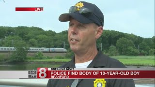 Web Extra Branford police and fire department news conference