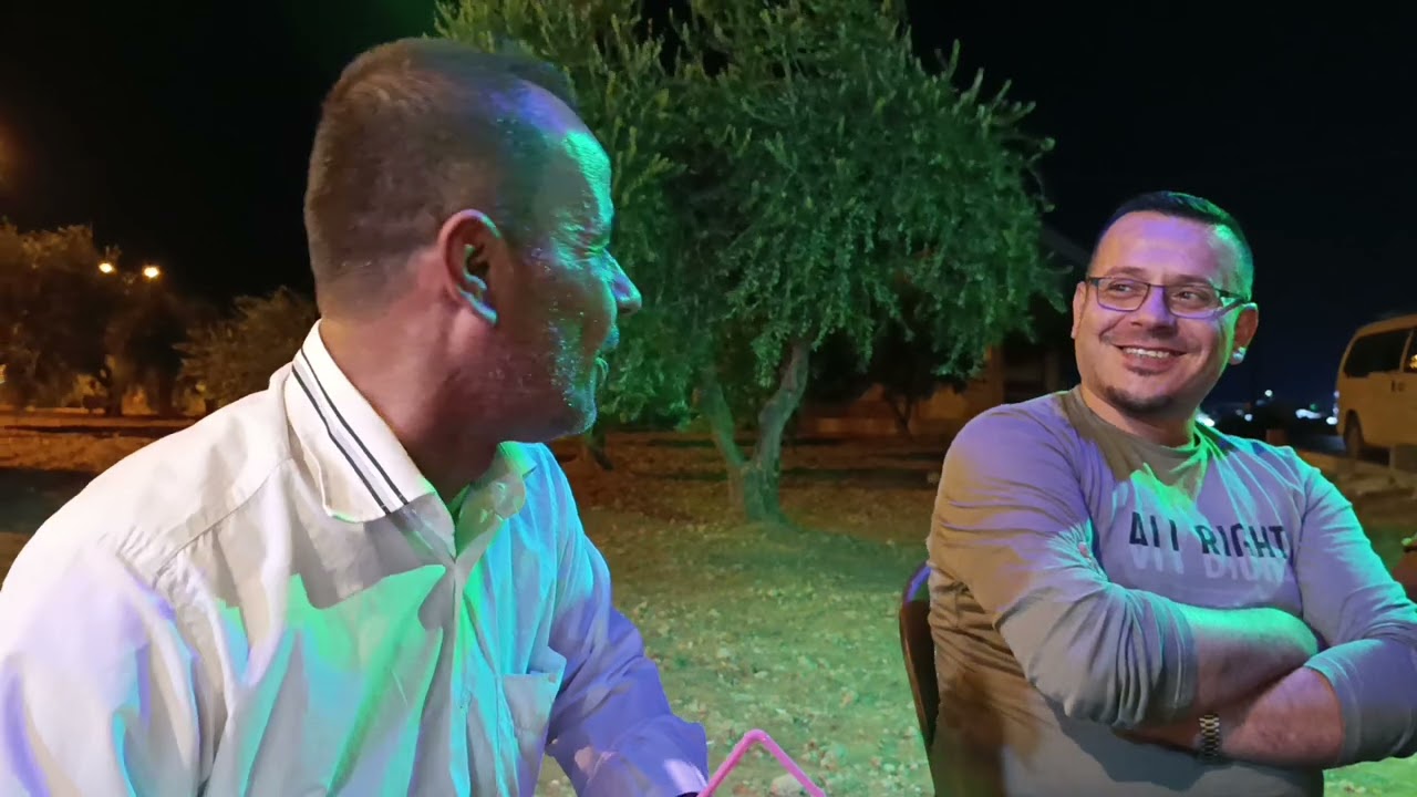 سهرة مع أحلا شباب مارع في كافية الزعيم أبو عزام