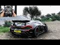 McLaren P1 | Forza Horizon 5 | Steering Wheel Gameplay