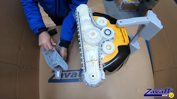 How to replace the side panel of your Dolphin Maytronics Supreme, Maxi Kart, F60 pool robot