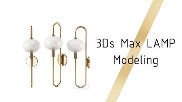 Lamp modeling in 3Ds Max #blender #blender3d #3dmodeling #3dsmax #sketchup