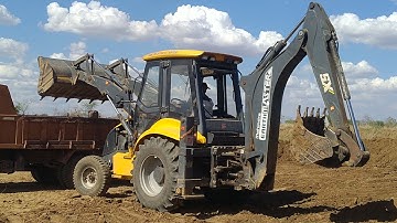 #JCBvideo #BackhoeJB Working For New Bridge Construction - JCB Dozer Working Video