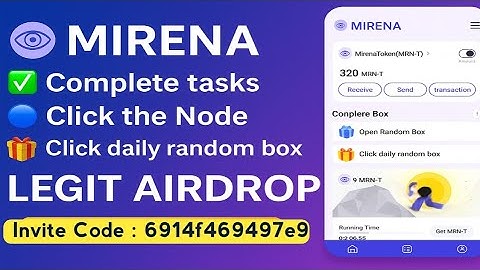 Mirena Wallet (MRN) | New Mining App | Free Airdrop | Earn Free Tokens Daily