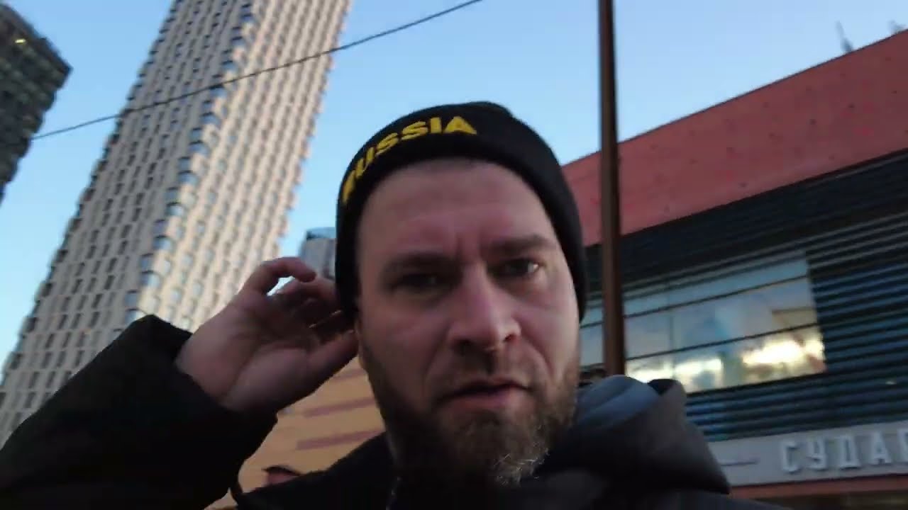 Moscow 'Bagratyonovskaya' neighbourhood Walk