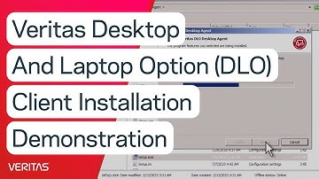 Veritas Desktop and Laptop Option (DLO) Client Installation Demonstration