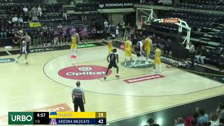 Arizona defeats Ukraine National Team 107-85 in second game of Lithuania series