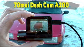 Дорога под контролем! Видеорегистратор 70мai Dash Cam A200