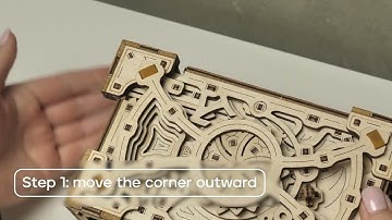 Enigma Chest - WoodTrick assembly steps 3d model