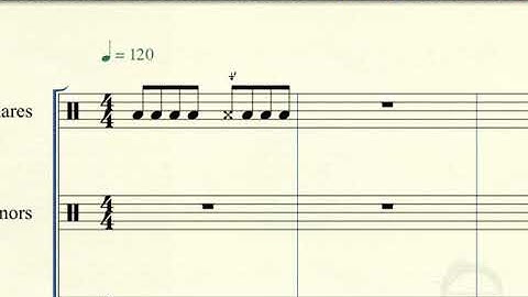 Finale Lesson 10: Battery Basic Entry 1 (Virtual Drumline Demystified with Bryan Harmsen)