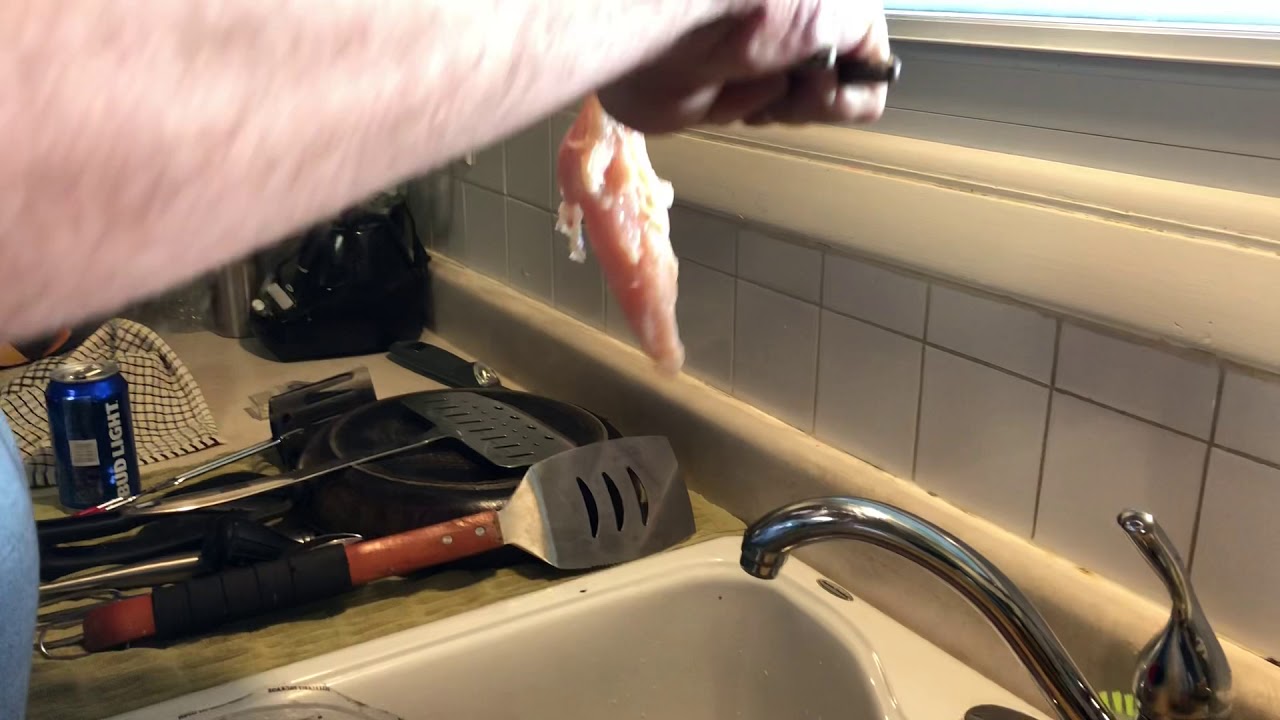 Chicken Tendon Removal Trick YouTube