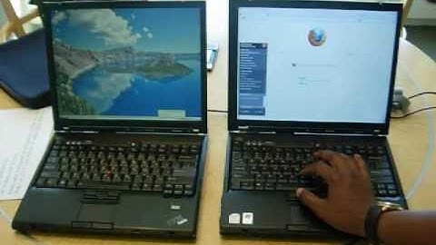 IBM Lenovo Thinkpad T60 SXGA 4:3 versus T61 SXGA 4:3