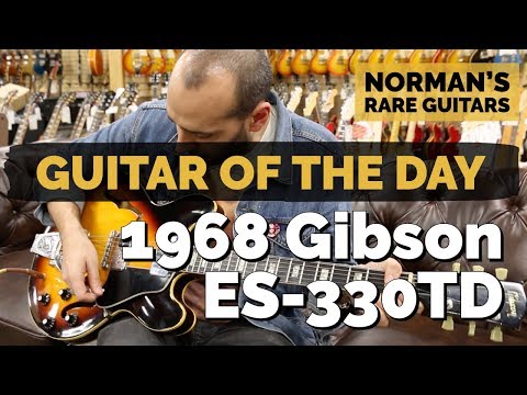 guitar-of-the-day:-1968-gibson-es-330td-|-norman's-rare-guitars