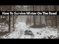 Survivre au bikepacking cyclotourisme et camping en hiver  votre guide ultime contre le froid