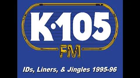 WQXK (K105) IDs, Liners, & Jingles 1995-96