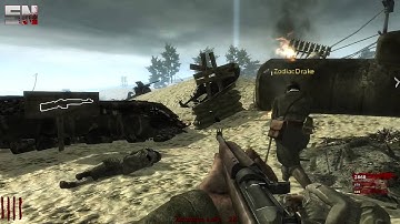 Custom World At War Zombies On WarZone w/ CB, TAZ, and LAZ Part 1