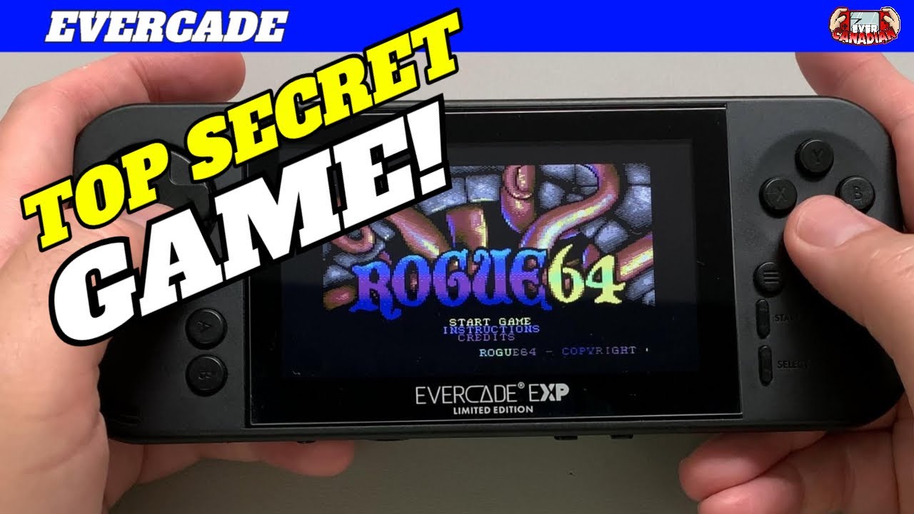 Evercade's NEW TOP SECRET Game Rogue 64 YouTube