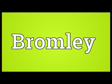 فيديو: ماذا يعني بروملي؟