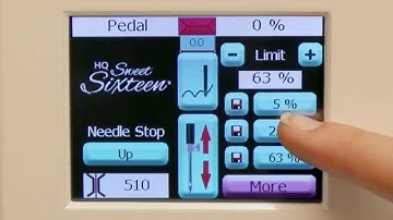 Getting Started with HQ Sweet Sixteen: Speed Pre-sets