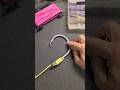 Как Привязать Крючок Узлом Зажатая Петля #fishing #popularknots #популярныеузлы