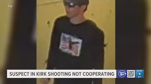 Charlie Kirk murder suspect not cooperating, investigators say