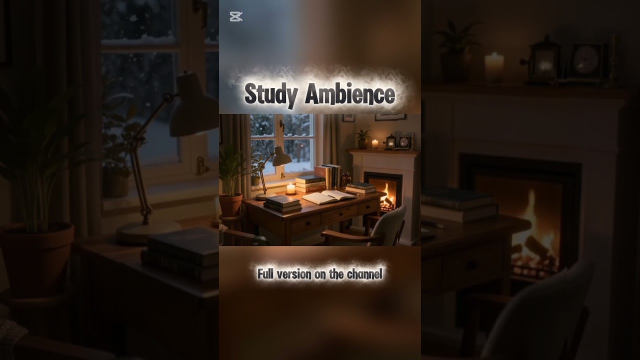 Need Focus Right Now? 🎧 Study Ambience & Relaxation