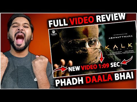 Kalki 2898 AD Amitabh Bachchan Full Video Glimse Review Reaction 