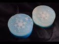 Cách làm xà phòng bông tuyết | handmade soap