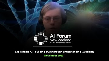 Explainable AI – building trust through understanding (Webinar)