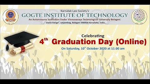 KLS GIT 4th Graduation Day-Live
