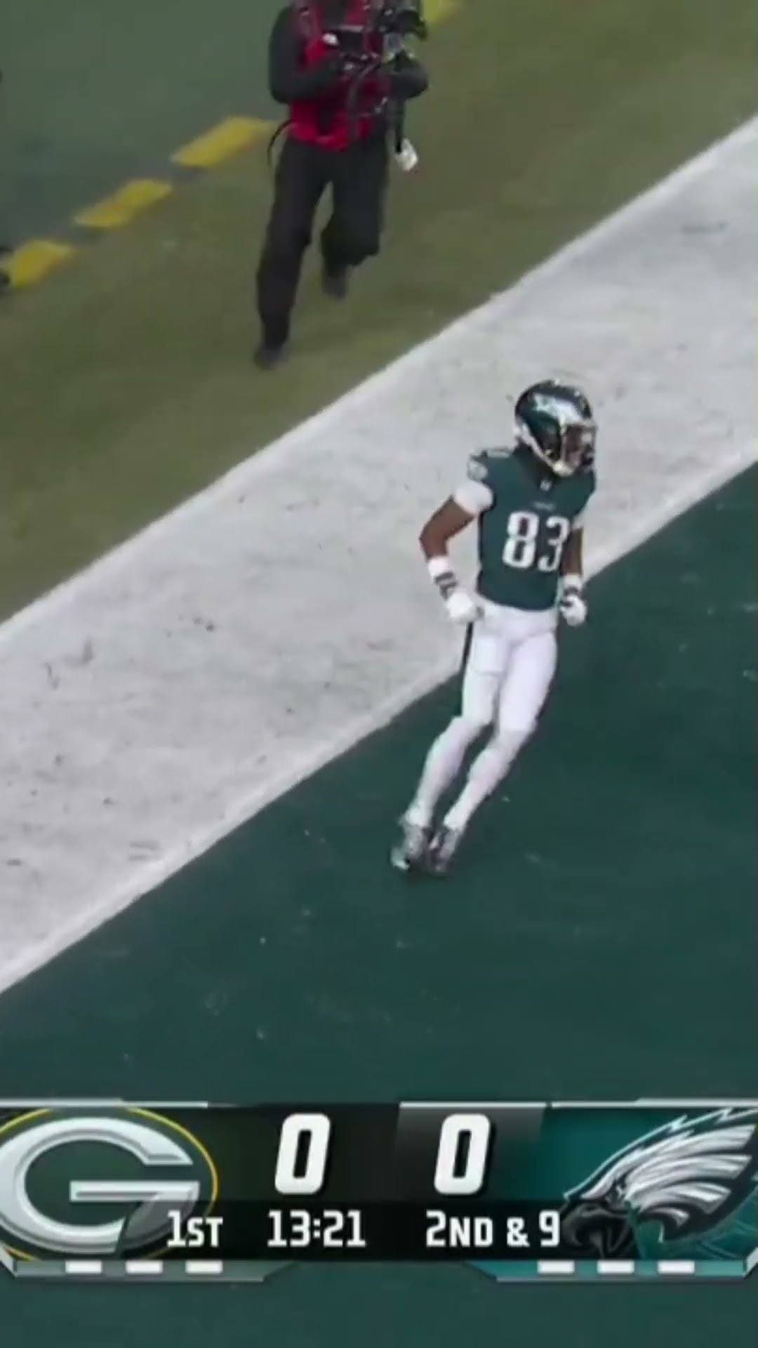 Jalen Hurts to Jahan Dotson for the TD!!! AMAZING START!!! ?? Eagles vs Packers Wild Card Highlights